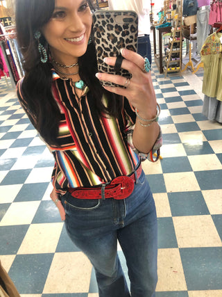 Que Chula tooled belts - 3 colors