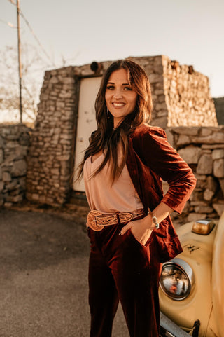 Que Chula tooled belts - 3 colors